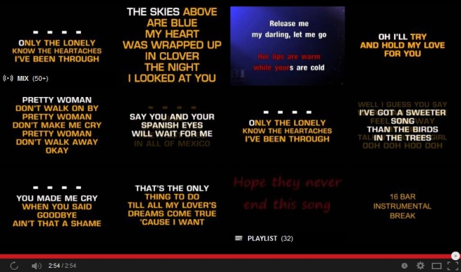 youtube karaoke poem 4