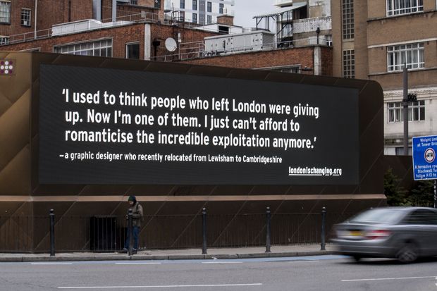 london billboard